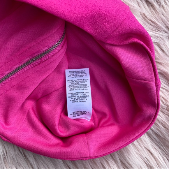 Hot Pink Crop Top - Picture 4 of 4